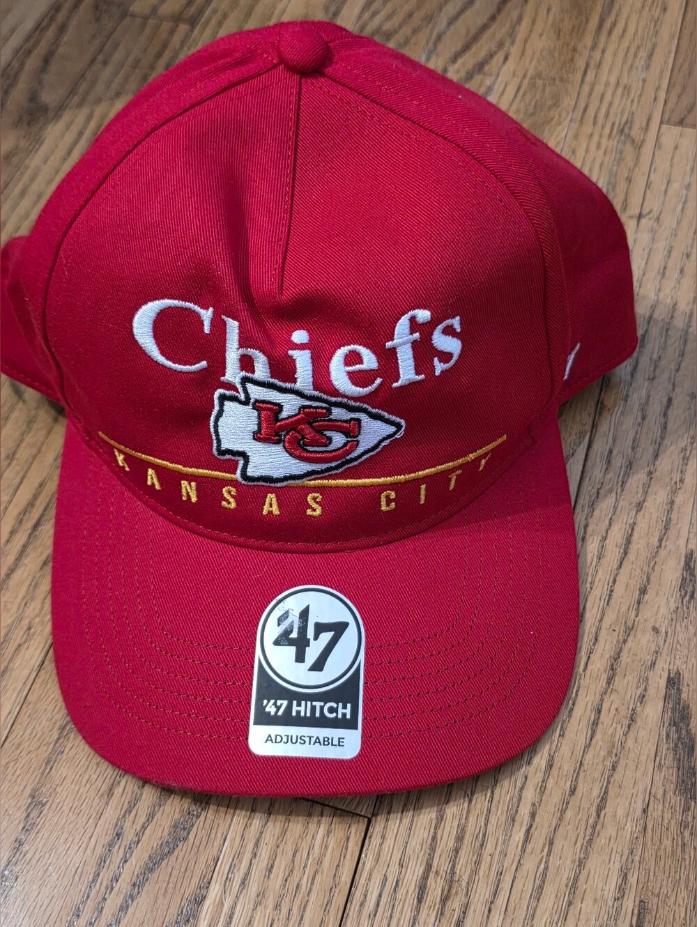 '47 Kansas City Chiefs Red Adjustable Hat